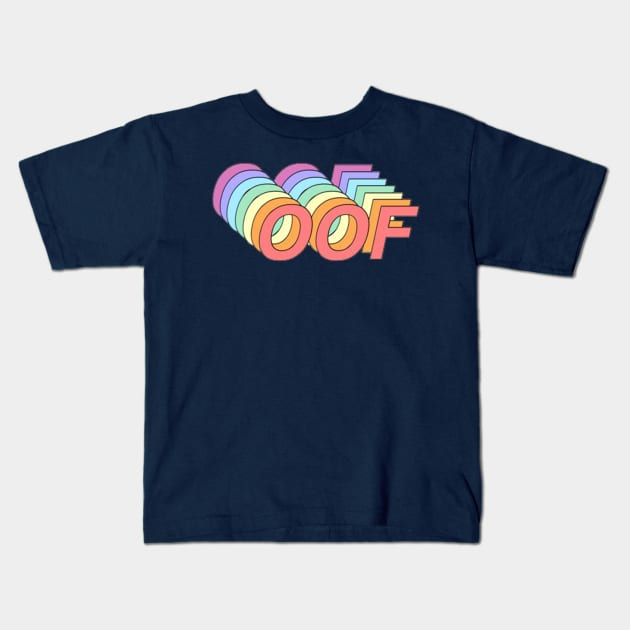 OOF Kids T-Shirt by Mark Fabian